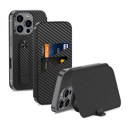 Elegance Rich Finish Flip Leather Case - iPhone