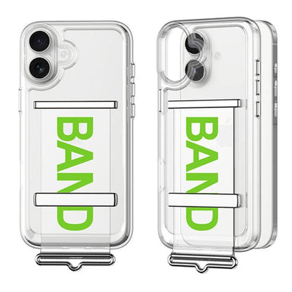 Clear Air Cushion Wrist Secure Case - iPhone