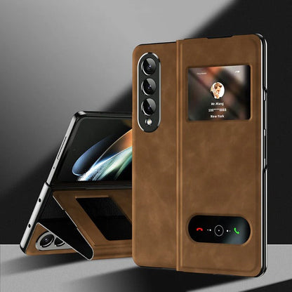 Galaxy Z Fold Series Napa Leather Business Case