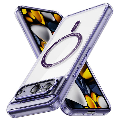 Sheer Transparent Corner Airbag Magsafe Case - Google