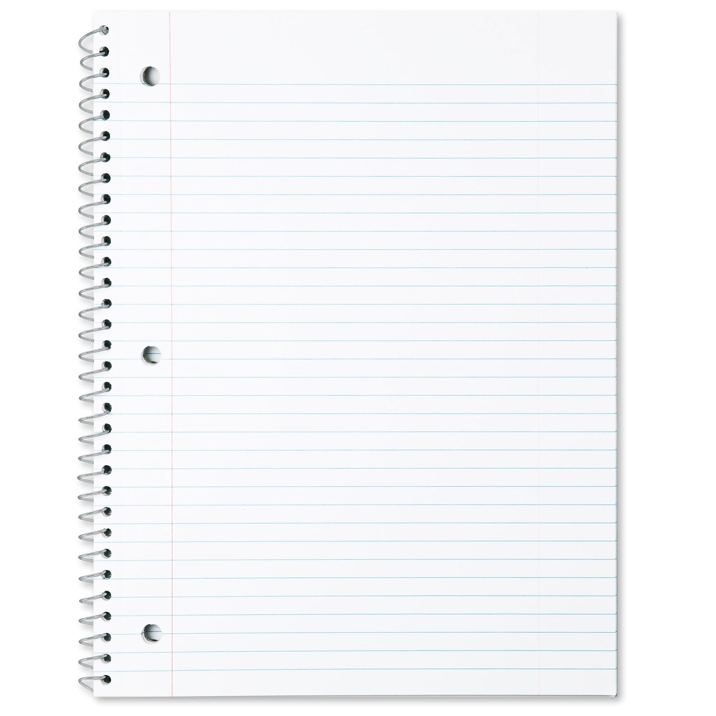 1 Subject Spiral Bound Notebook Wide Ruled 70 Sheets( 1 Case=50Pcs) 1.33$/PC