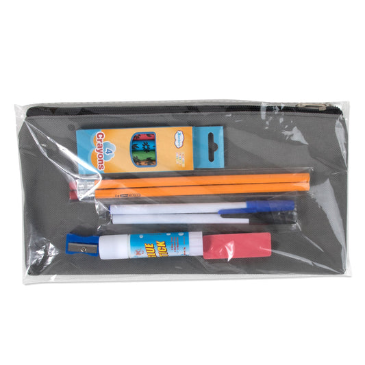 12 Piece School Supply Kit( 1 Case=48Pcs)