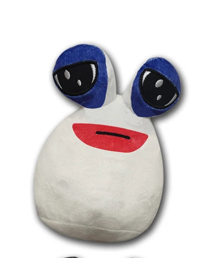 2407TA 22cm/8.6in Pou Plush Cartoon Alien Toy Kawaii Stuffed Animal Doll Hot Game Figure Gifts for Fans