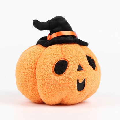 2808TA 3size Halloween Pumpkin Cat Plush Toy Funny Toy Dolls Boys and Girls Companion Toys Christmas Birthday Gifts