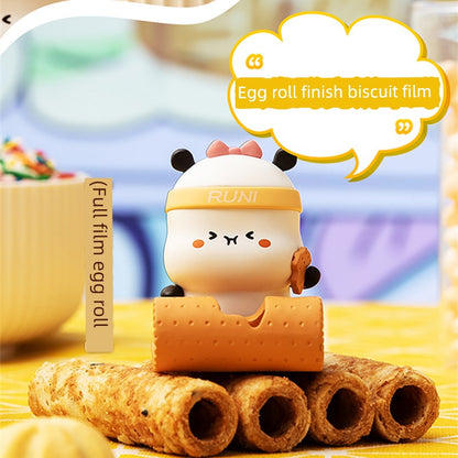 Wild Mengzi Snack Special Training Series Genuine Goods Creative Blind Box Cute Ornaments Trendy Doll Model Starmoly