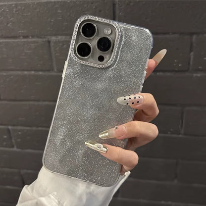 Starry Glam  Phone Case with Glitter Accents