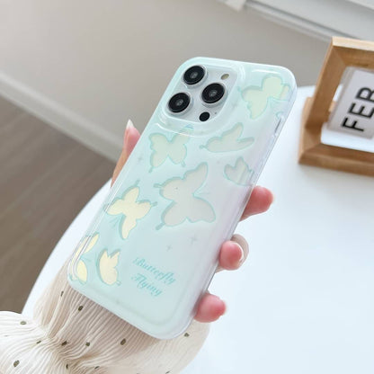 Holo Green Butterfly Haven Case - iPhone