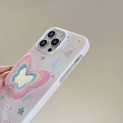 Magical Pastel Garden Butterfly Case - iPhone