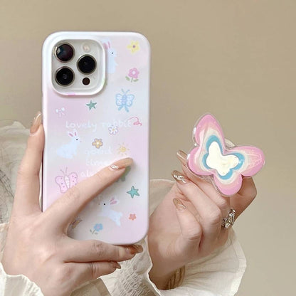 Magical Pastel Garden Butterfly Case - iPhone