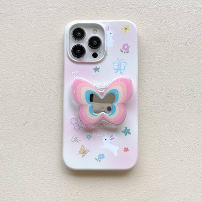 Magical Pastel Garden Butterfly Case - iPhone