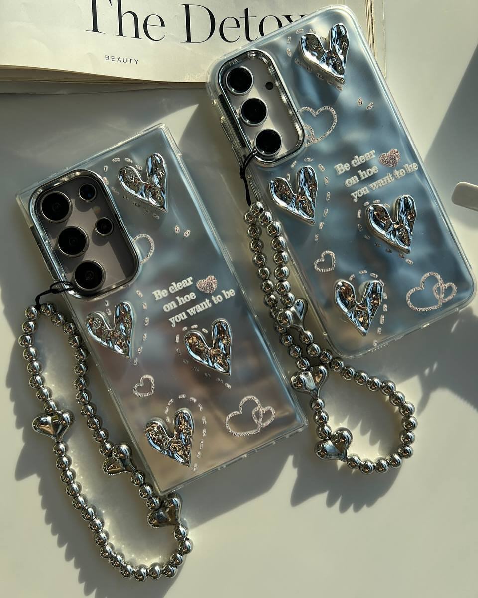 Gradient Lovely Heart Case - Samsung