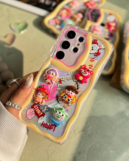 CutePop Cartoon Charm Case - Samsung