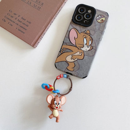Tom and Jerry Cartoon Cases with Charm