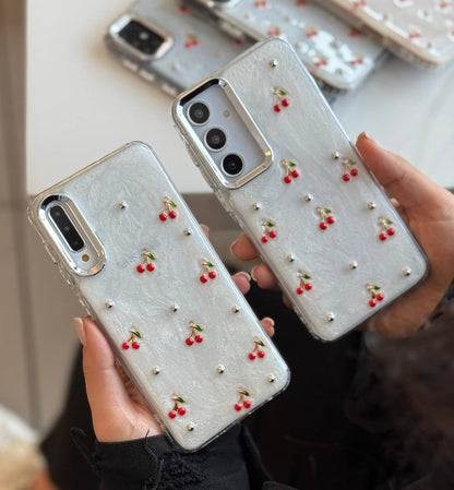 Sweet Sparkly Cherry Bomb  Case - Samsung