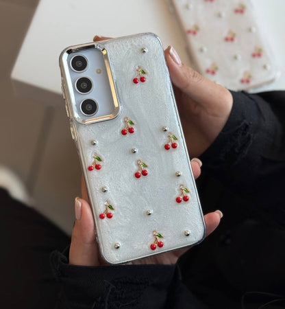 Sweet Sparkly Cherry Bomb  Case - Samsung