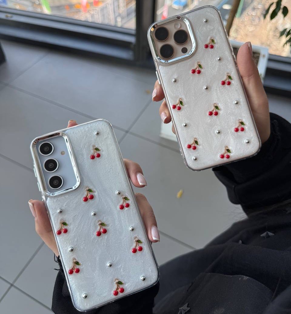Sweet Sparkly Cherry Bomb  Case - Samsung