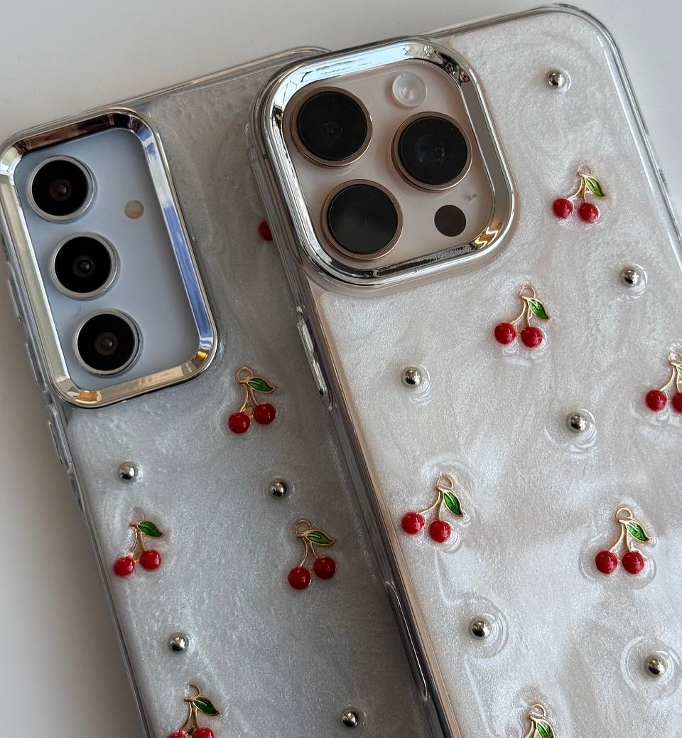 Sweet Sparkly Cherry Bomb  Case - Samsung