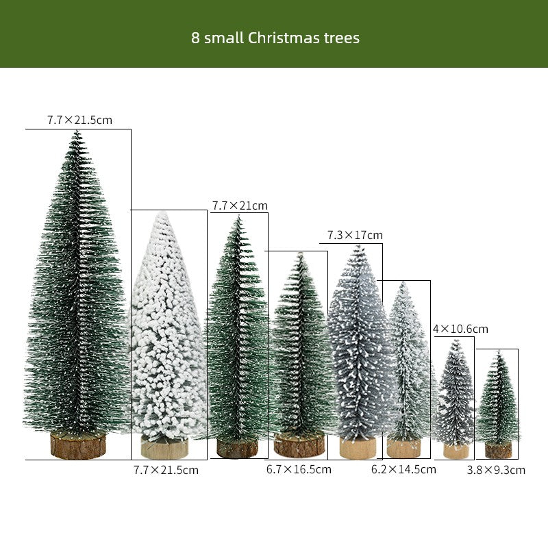 Winter Landscape Led Small House Desktop Decoration Christmas