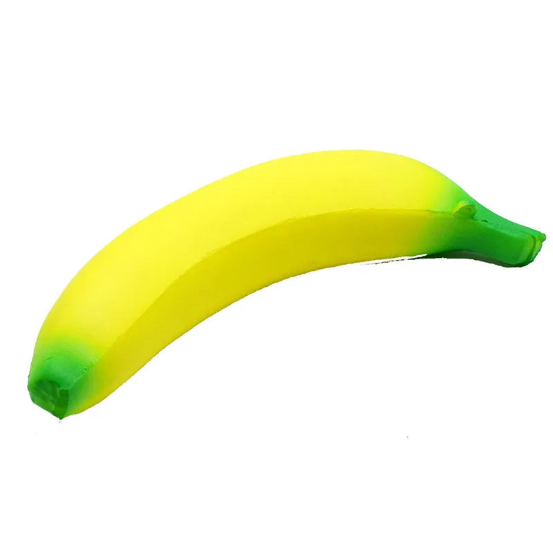 2407TA Anti-stress Squishy Banana Toys Slow Rising Jumbo Squishy Fruit Squeeze Toy Funny Stress Reliever Reduce Pressure Prop