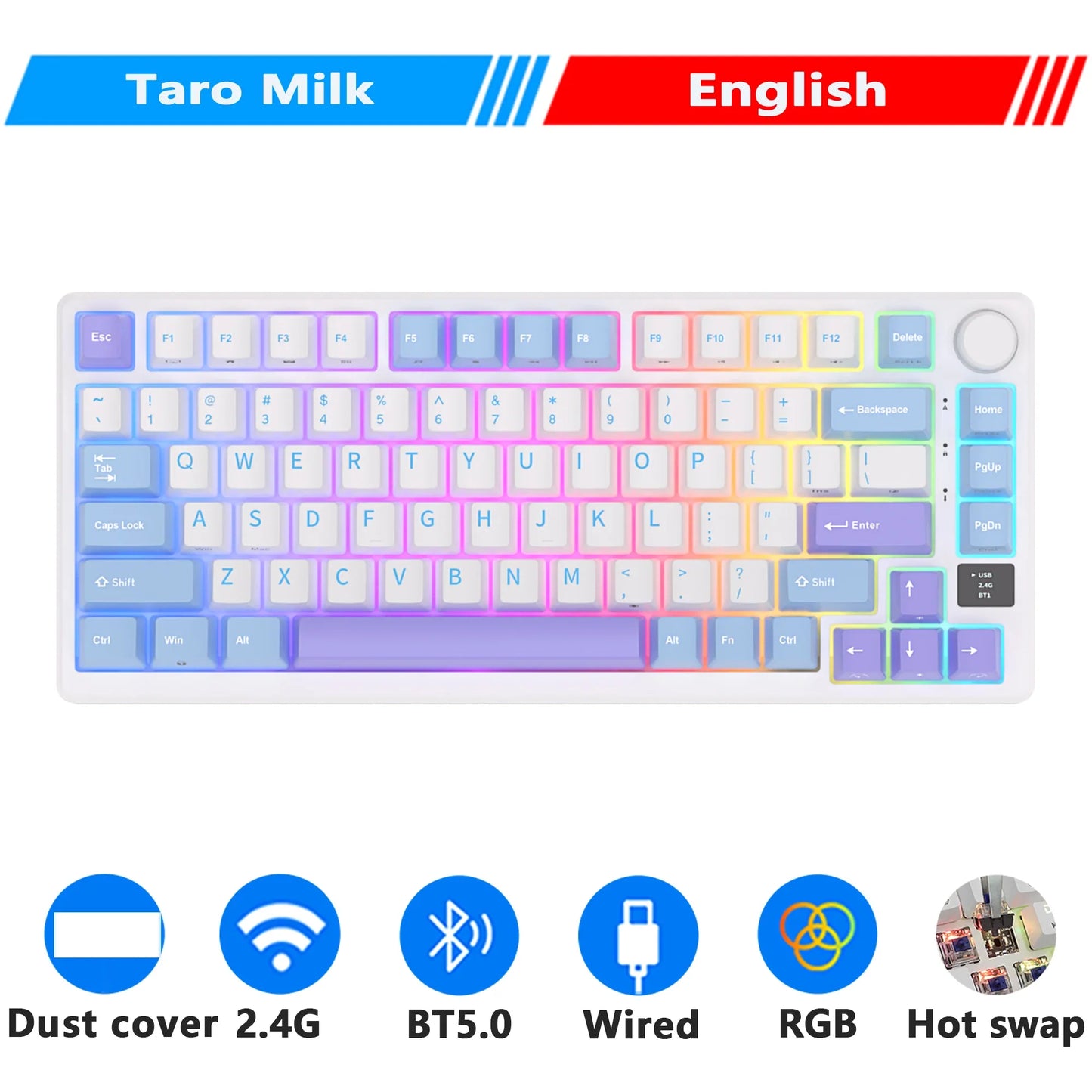 Wireless Bluetooth Mechanical Keyboard