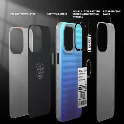 Serenity Gradient Color Spectrum Case - iPhone