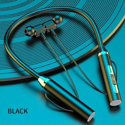 Wireless Headphones Bluetooth Neckband Magnetic Earphones Sport Running