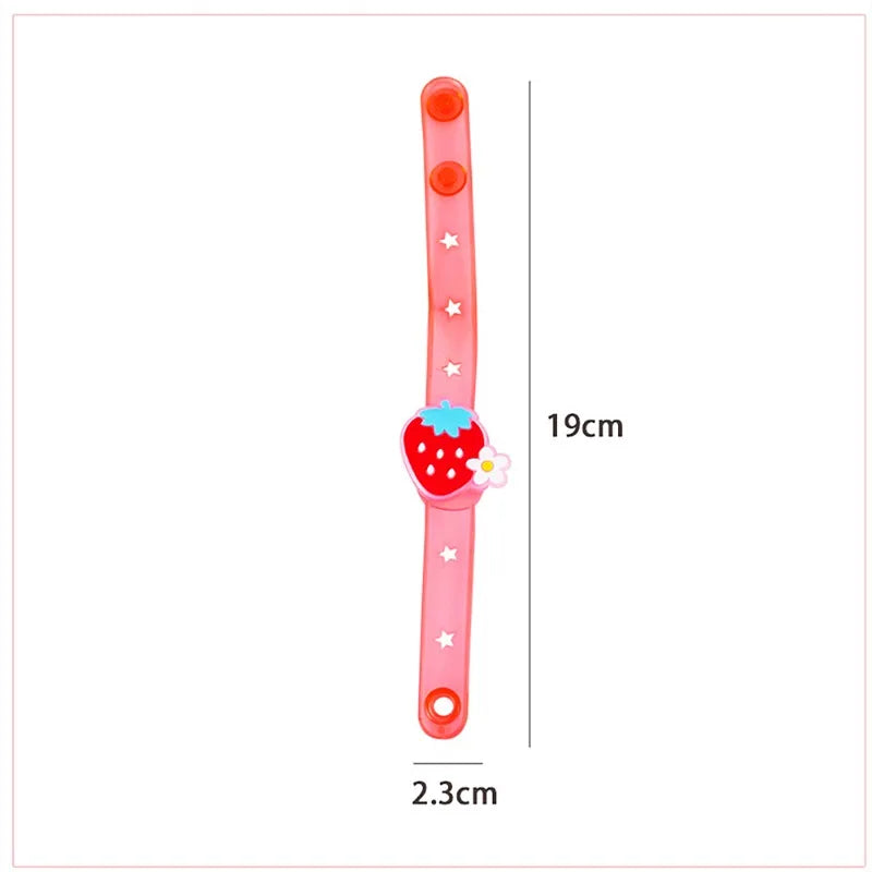 2407TA 6PC Kids Birthday Party Supplies LED Cartoon Light Up Watch Toys Boys Girls Wedding Guest Souvenirs Christmas Party Gifts Pinata