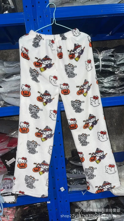 Halloween Sanrio Hello Kitty Pajama Pants