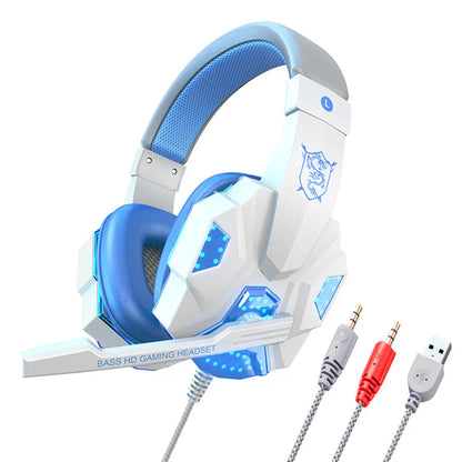Wired Headset Noise Canceling Stereo Headphones