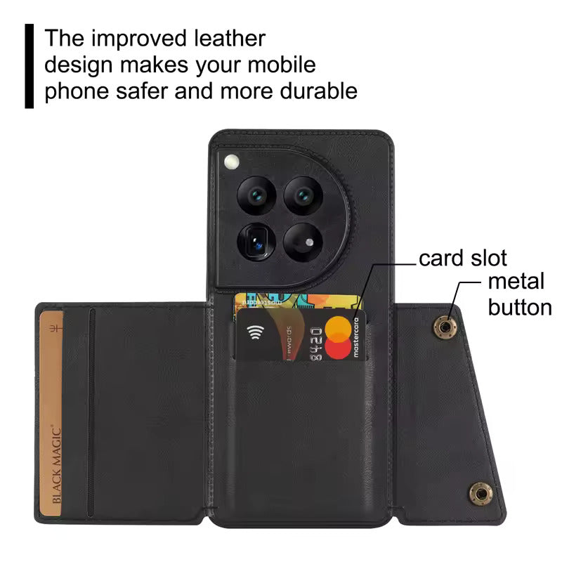 VaultX Magnetic Wallet Cover – OnePlus