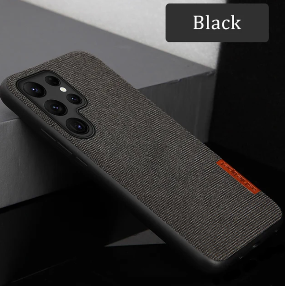 Zenith Premium Canvas Cloth Case for Samsung