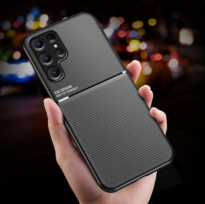 Magna Luxury Magnetic Leather Phone Case