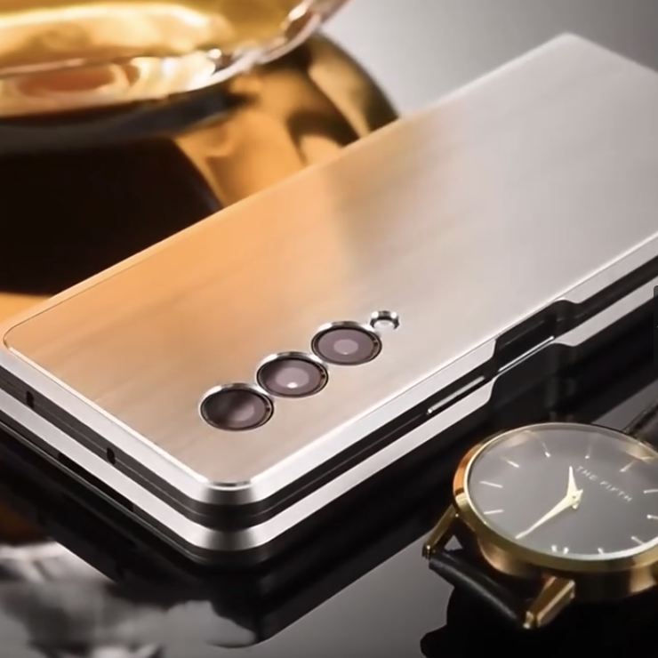 Galaxy Z Fold Series Titanium Armor Premium Metal Case