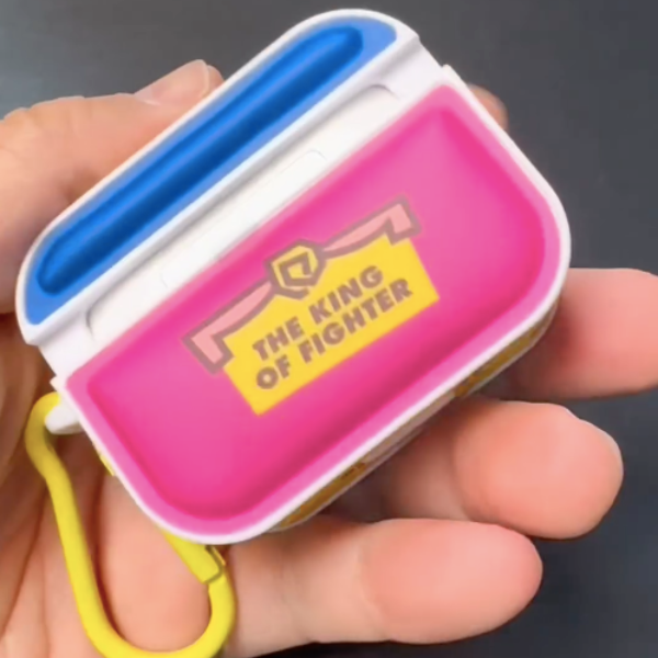 Cheerful Vibes Cartoon AirPod Case