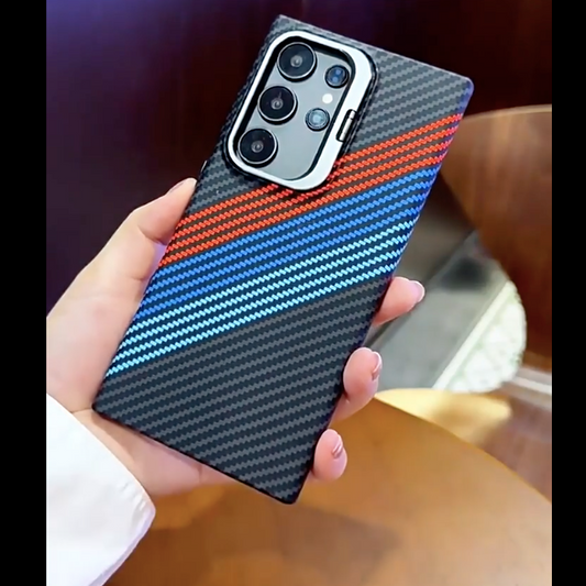 Ultra Thin Carbon Fiber Cam Bracket Case - Samsung