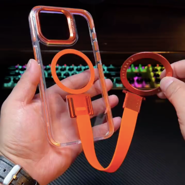 Striking Clear View Lanyard Bracket Case - iPhone