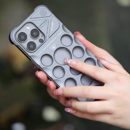 Robust Hollow Circular Incision Case - iPhone