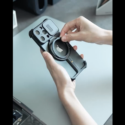 Ingenious Sliding Lens Frame Case - iPhone