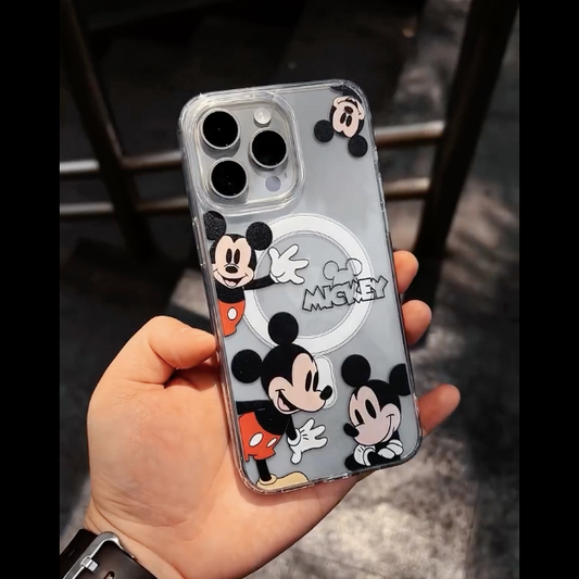 Iconic Mickey Charm Joyful Case - iPhone
