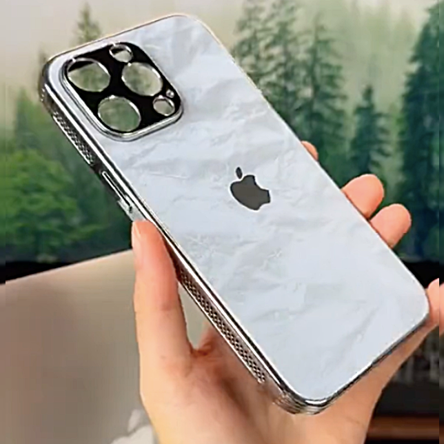 Sleek Luxe Marble Texture Case - iPhone