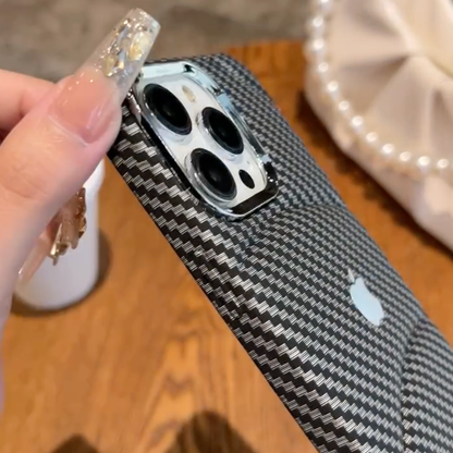 Modern Matte Claw Carbon Fiber Case - iPhone