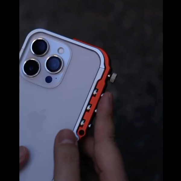 Ultimate Screw Tech Metallic Frame Case - iPhone