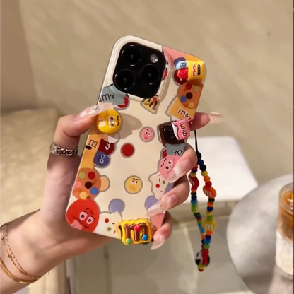 Whimsical Candy Charm Phone Case
