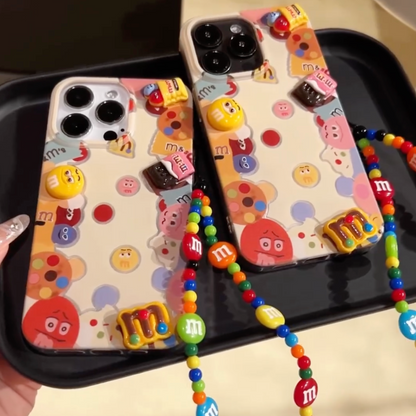 Whimsical Candy Charm Phone Case