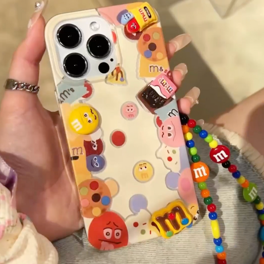 Whimsical Candy Charm Phone Case