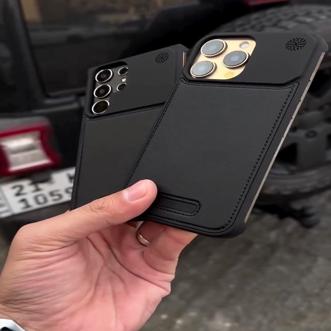 Lux Shield Dual Protection Leather Case - Samsung
