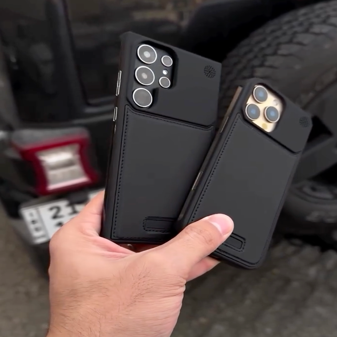 Lux Shield Dual Protection Leather Case - Samsung