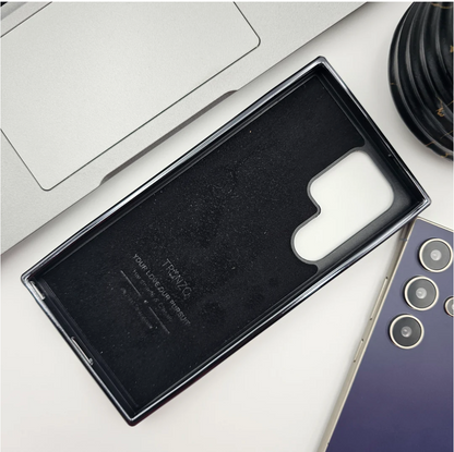Galaxy S24 Ultra Luxe Leather Stripe Case