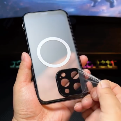 Classy Translucent MagSafe Frame Case- iPhone