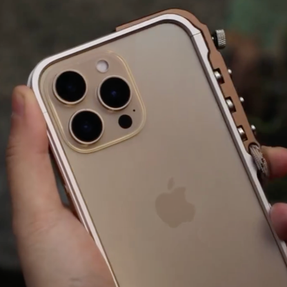 Ultimate Screw Tech Metallic Frame Case - iPhone